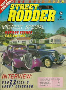 STREET RODDER 1991 JULY - LATE GM CHASSIS UNDER FAT FORDS, METAL CUTTING